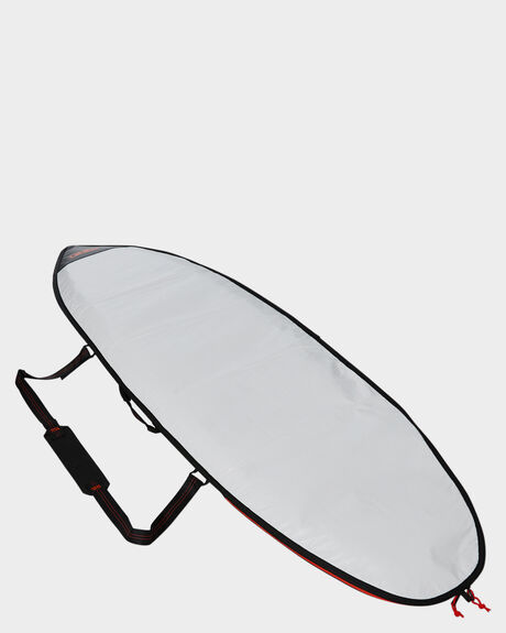 STEEL BLUE WHITE SURF ACCESSORIES FCS BOARD COVERS - BCL-AP5-SBW