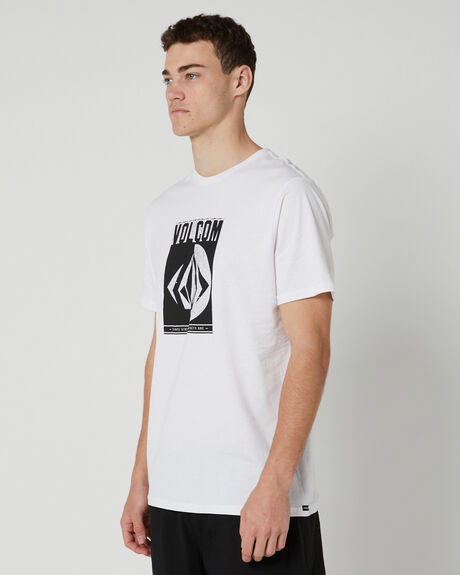 WHITE MENS CLOTHING VOLCOM T-SHIRTS + SINGLETS - A5002309-WHT