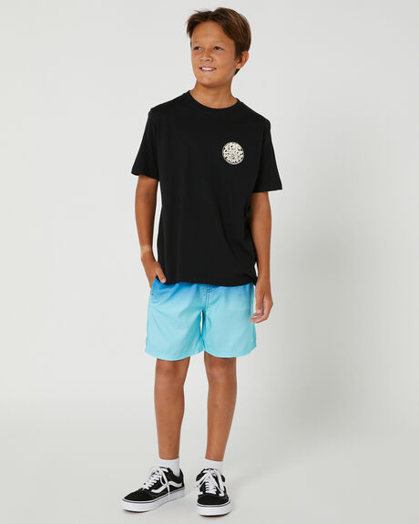 BLACK KIDS BOYS RIP CURL TOPS - KTEST990