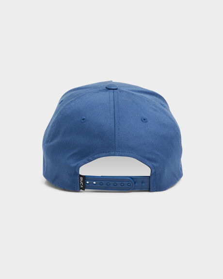 CLASSIC BLUE MENS ACCESSORIES RVCA HEADWEAR - UVYHA00125-CSB