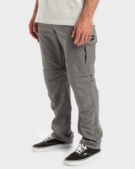 DARK GREY MENS CLOTHING QUIKSILVER PANTS - UQMNP03006-KPG0