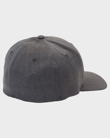 CHARCOAL HEATHER MENS ACCESSORIES QUIKSILVER HEADWEAR - AQYHA04692-KTAH