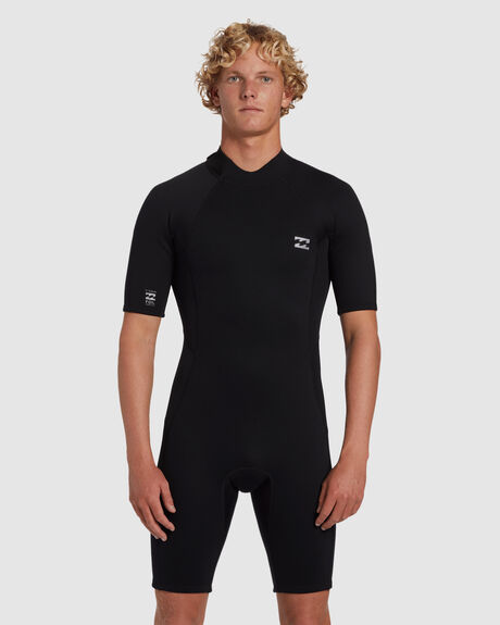 BLACK SURF MENS BILLABONG SPRINGSUITS - ABYW500122-BLK