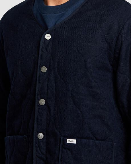 INDIGO MENS CLOTHING RVCA JACKETS - AVYJK00218-IND