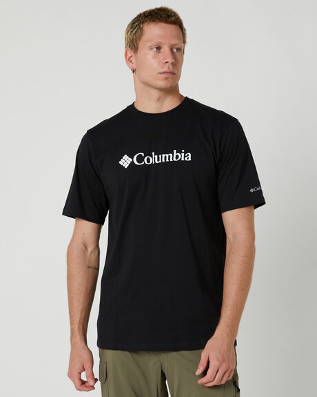 BLACK MENS CLOTHING COLUMBIA T-SHIRTS + SINGLETS - 1680051-010