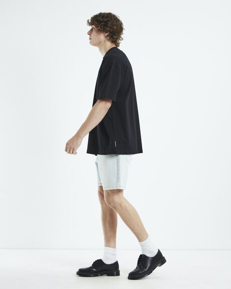 BLACK MENS CLOTHING BLACK NOISE WHITE RAIN T-SHIRTS + SINGLETS - 52201700026