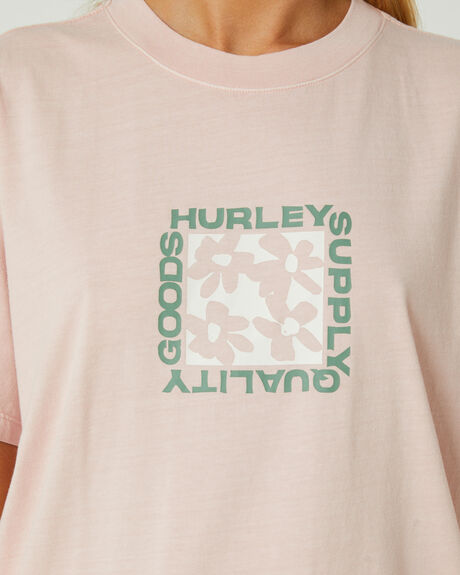 POTPOURRI WOMENS CLOTHING HURLEY T-SHIRTS + SINGLETS - WTSSP23SFTPRI