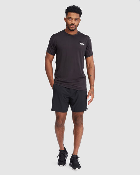 BLACK MENS CLOTHING RVCA SPORTSWEAR - V9021RSV-BLK