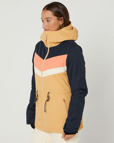 NAVY SNOW WOMENS RIP CURL SNOW JACKET - 000WOUNVY