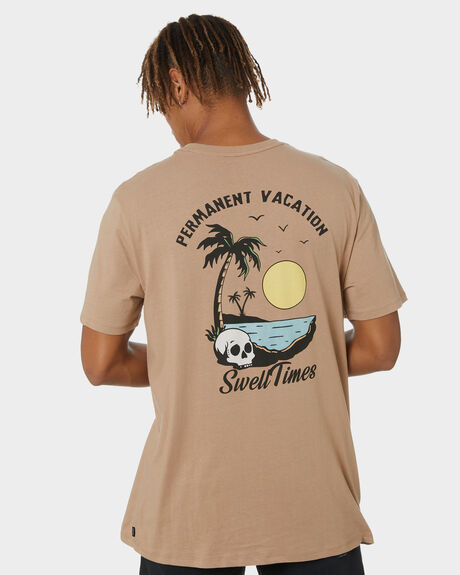 TAN MENS CLOTHING SWELL GRAPHIC TEES - S5203012TAN