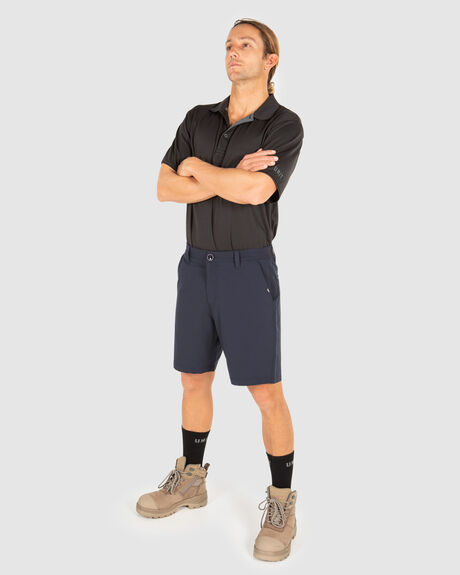 NAVY MENS CLOTHING UNIT SHORTS - 239117002-NAVY