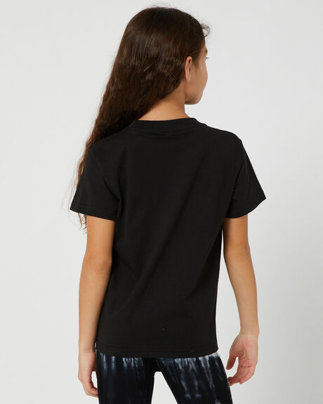 BLACK KIDS GIRLS SANTA CRUZ TOPS - SG123-SS01BLK