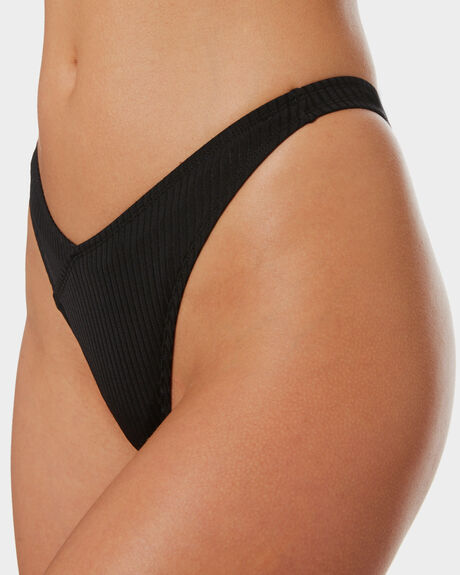 BLACK WOMENS SWIMWEAR WALLIEN BIKINI BOTTOMS - 102017001