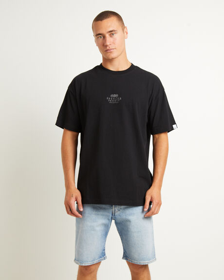 BLACK MENS CLOTHING SPENCER PROJECT T-SHIRTS + SINGLETS - 52202600026
