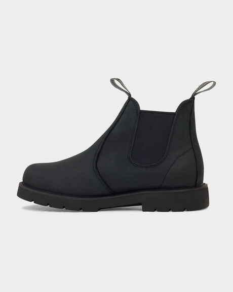 BLACK BUFF WOMENS FOOTWEAR ROC BOOTS BOOTS - JUMBUK2WL-BLKB-35
