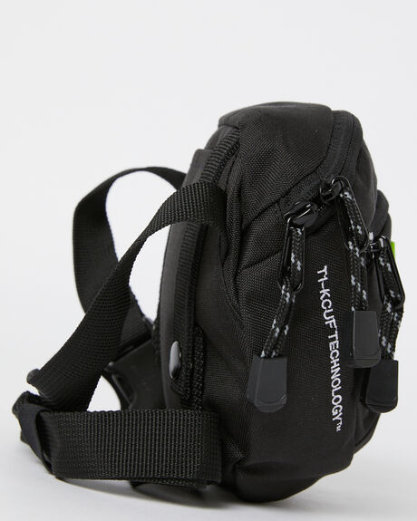 BLACK MENS ACCESSORIES HUF BAGS + BACKPACKS - AC00700BLK