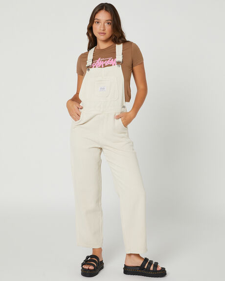 CREAM WOMENS CLOTHING STUSSY PLAYSUITS + OVERALLS - ST121604CRM