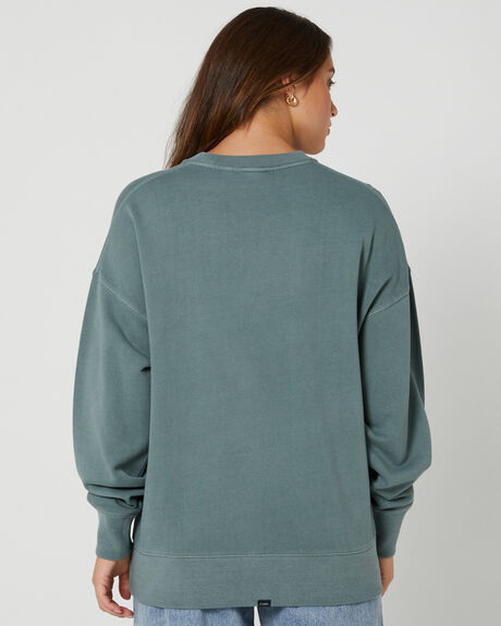 SCRUBS GREEN WOMENS CLOTHING THRILLS JUMPERS - WTA23-201FGRN