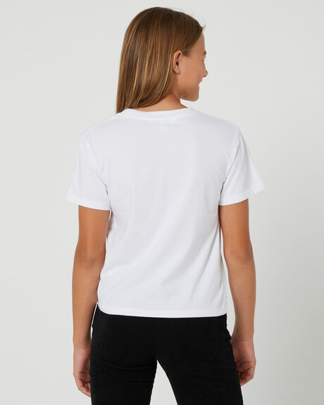 WHITE KIDS GIRLS RUSTY TOPS - TTG0058WHT