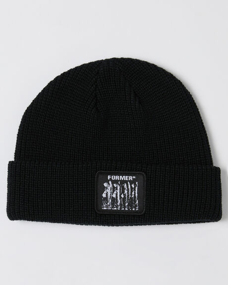 BLACK MENS ACCESSORIES FORMER HEADWEAR - FHW-23107BLK