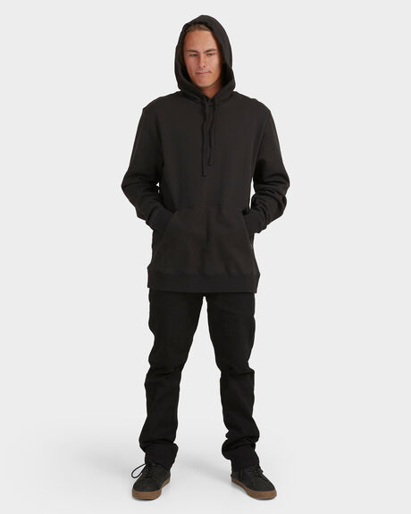 BLACK MENS CLOTHING BILLABONG HOODIES - UBYFT00112-BLK