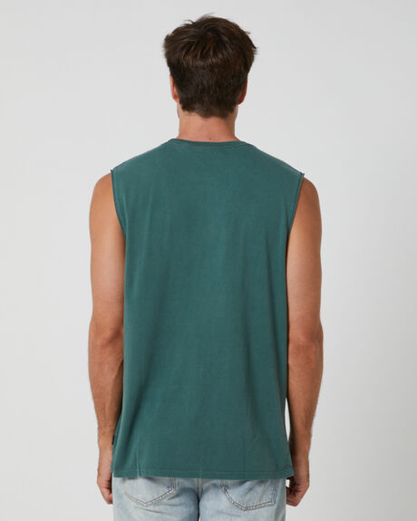 FOREST GREEN MENS CLOTHING SILENT THEORY T-SHIRTS + SINGLETS - 4028010FRST