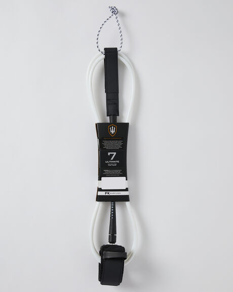 WHITE SURF ACCESSORIES FK SURF LEASHES - 1252-WHT