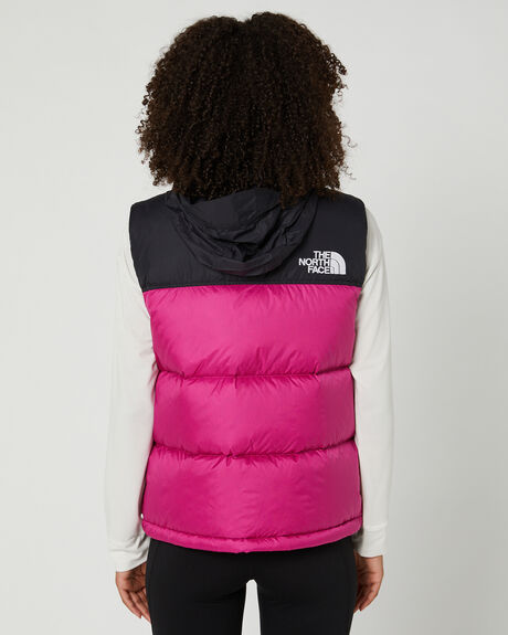 FUSCHIA PINK WOMENS CLOTHING THE NORTH FACE JACKETS - NF0A3XEP146