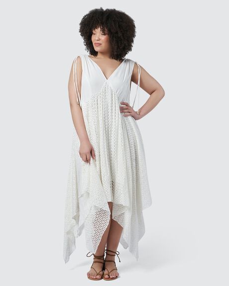 WHITE WOMENS CLOTHING THE POETIC GYPSY DRESSES - CPSS23916001-10