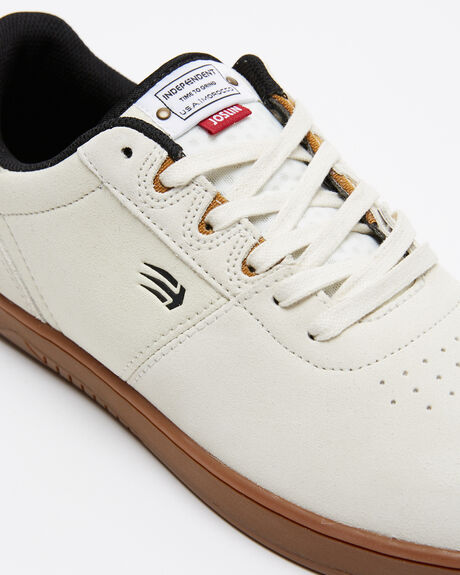 WHITE/GUM MENS FOOTWEAR ETNIES SNEAKERS - 4107000578104