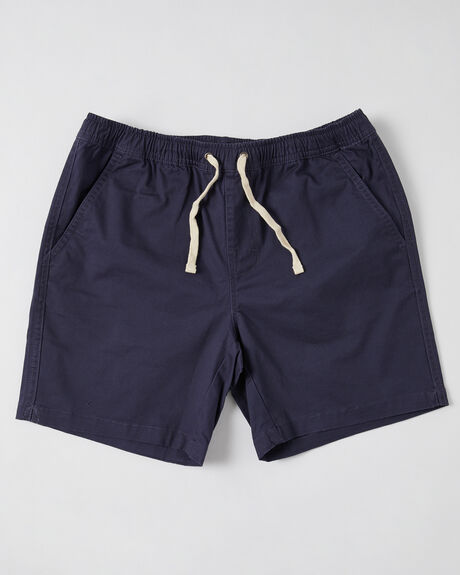 NAVY STEEL KIDS BOYS SWELL SHORTS - S3231231NVYST