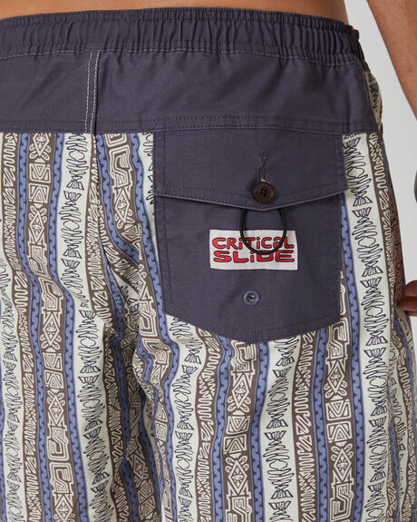 BLUEBERRY MENS CLOTHING THE CRITICAL SLIDE SOCIETY BOARDSHORTS - BS2383-BLB