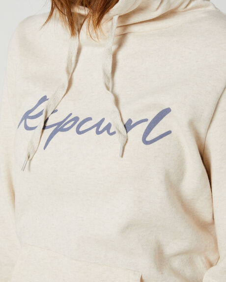 OATMEAL MARLE WOMENS CLOTHING RIP CURL HOODIES - 00EWFL8526