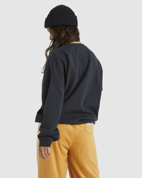 OFF BLACK WOMENS CLOTHING BILLABONG JUMPERS - UBJFT00223-OFB