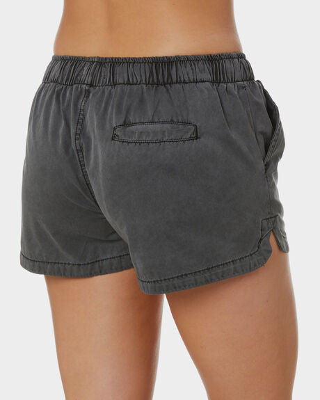 BLACK WOMENS CLOTHING SWELL SHORTS - S8189231BLK