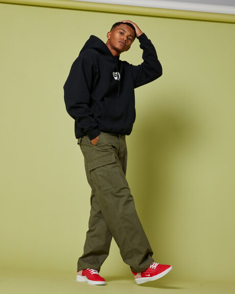 MEDIUM OLIVE MENS CLOTHING NIKE PANTS - FD0401-222