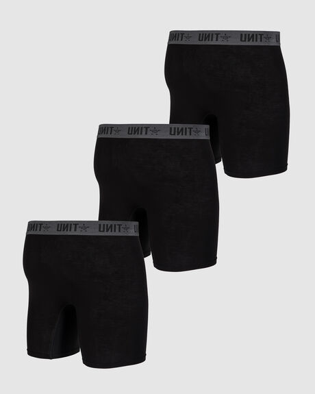BLACK MENS ACCESSORIES UNIT SOCKS + UNDERWEAR - 212122002-BLK