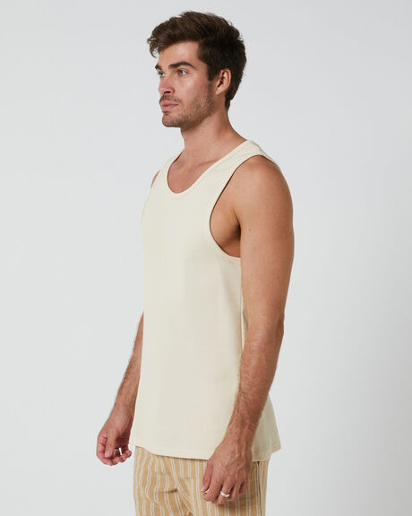 BEIGE MENS CLOTHING SILENT THEORY T-SHIRTS + SINGLETS - 4029064-BEIG