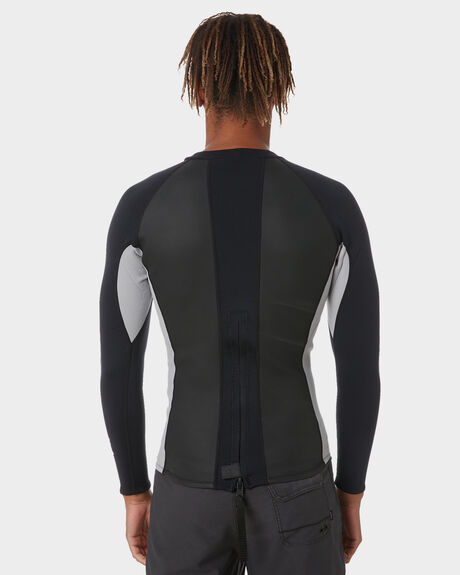 BLACK GREY SURF MENS FK SURF VESTS - 2103GBLKGR