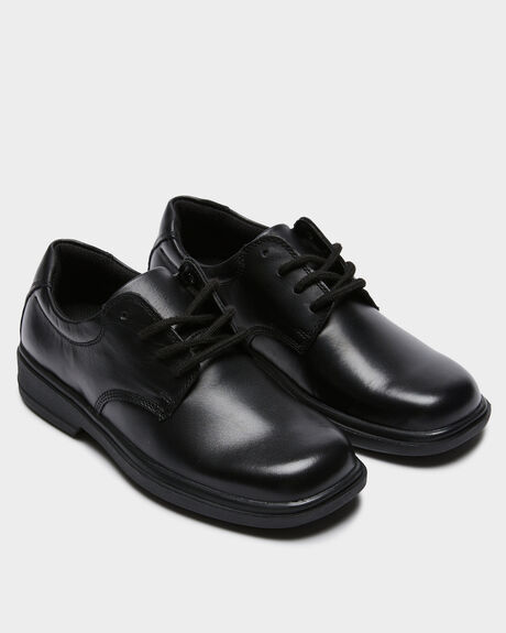 BLACK KIDS BOYS CLARKS SNEAKERS - 202134BLK