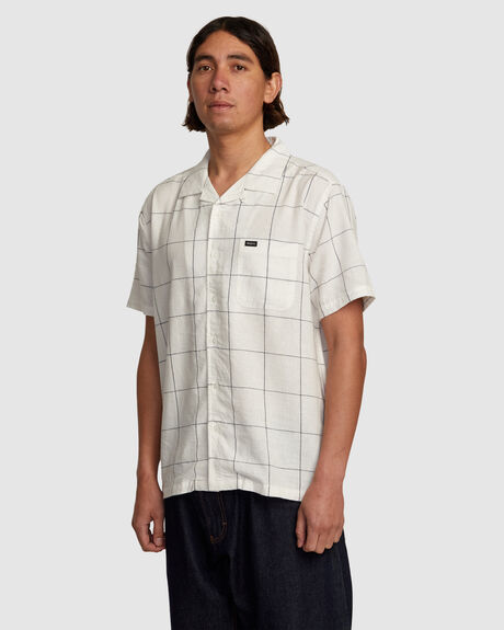 NATURAL MENS CLOTHING RVCA SHIRTS - AVYWT00382-NAT