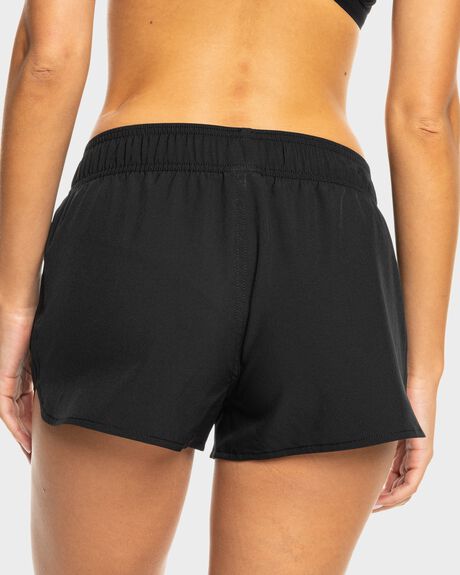 ANTHRACITE WOMENS CLOTHING ROXY SHORTS - ERJBS03298-KVJ0