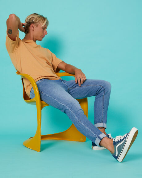 MID VINTAGE BLUE MENS CLOTHING ABRAND JEANS - 82065A-6936
