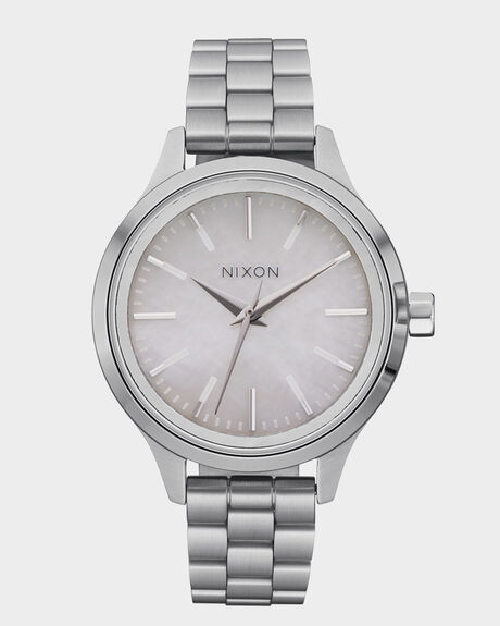 SILVER / MOTHER OF PEARL WOMENS ACCESSORIES NIXON WATCHES - A1342-5088-00
