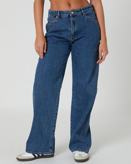 MID BLUE WOMENS CLOTHING ABRAND JEANS - A42J71-3130
