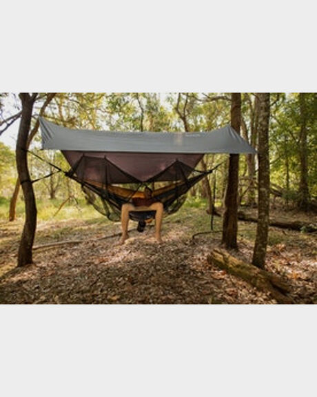 BLACK OUTDOOR CAMP + HIKE NAKIE CAMPING - NKI21TARPBLK