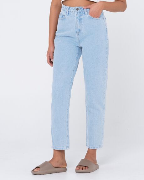 SKY BLUE HEATHER WOMENS CLOTHING RUSTY JEANS - W23-PAL1343-SBH-10