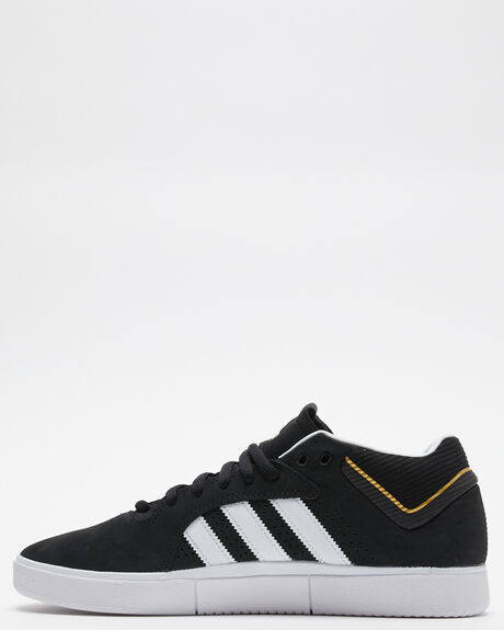BLACK WHITE GOLD MENS FOOTWEAR ADIDAS SNEAKERS - HQ2011BWGD