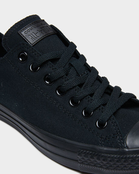 BLACK MONOCHROME MENS FOOTWEAR CONVERSE SNEAKERS - 15039BLKMO 