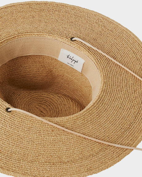 NATURAL WOMENS ACCESSORIES THE BEACH PEOPLE HEADWEAR - HT.W22.01.SM